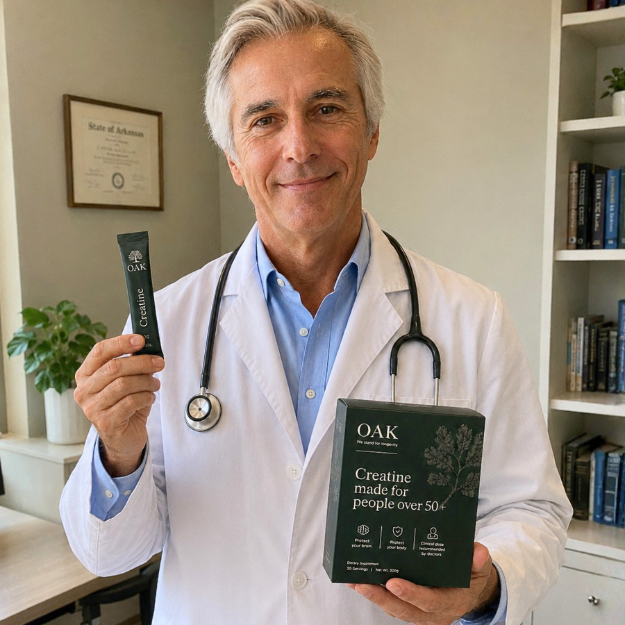 Doctor with OAK Creatine