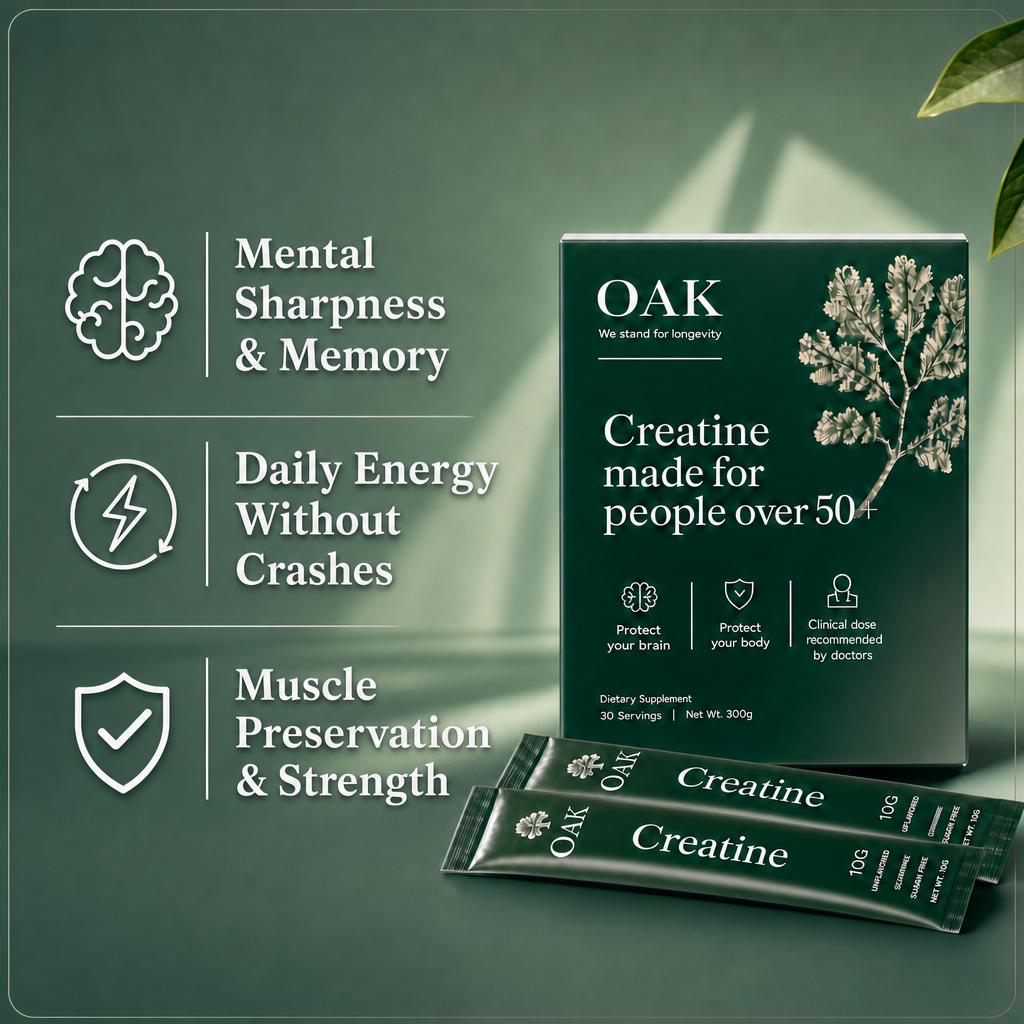 OAK Creatine | Natural Lemon