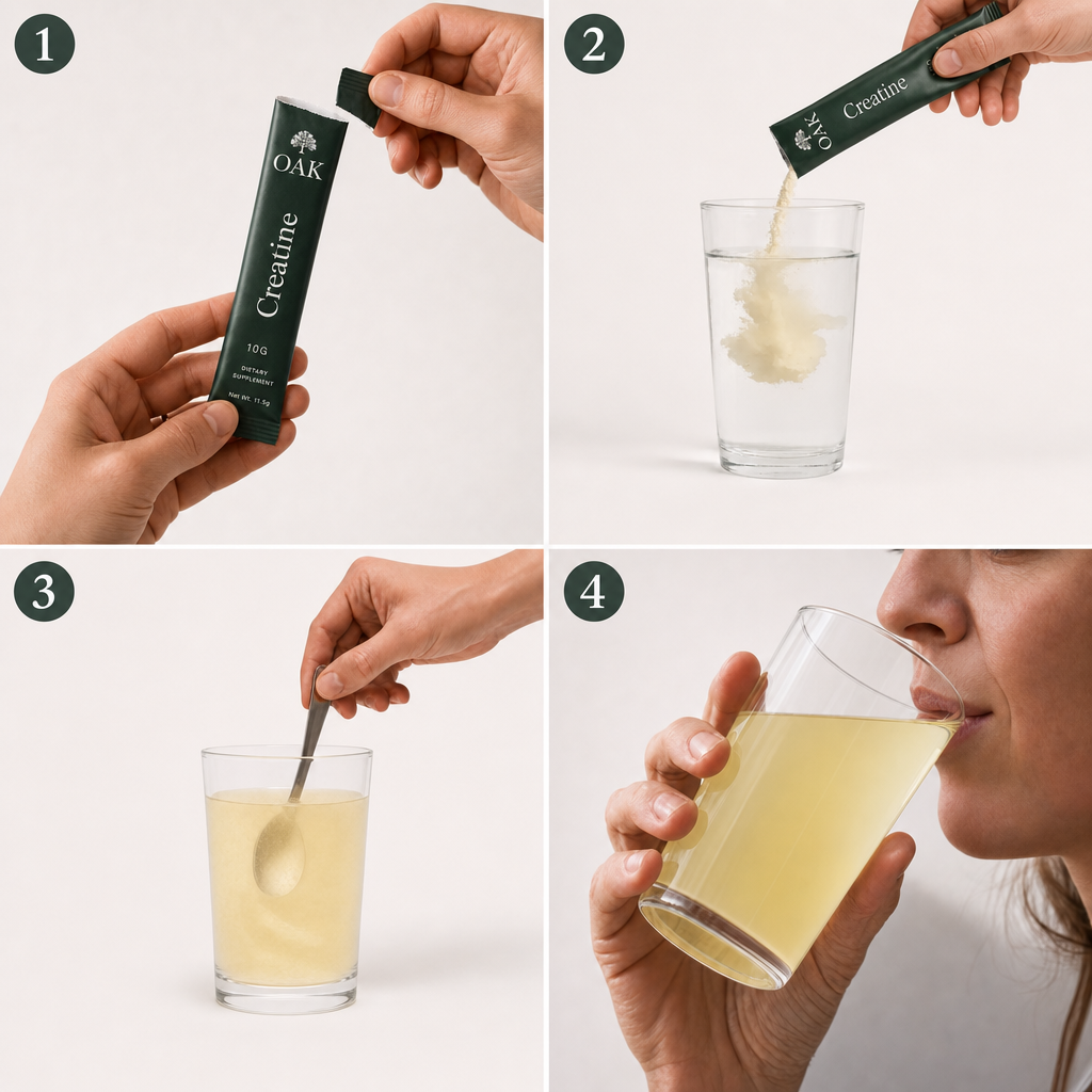 OAK Creatine | Natural Lemon