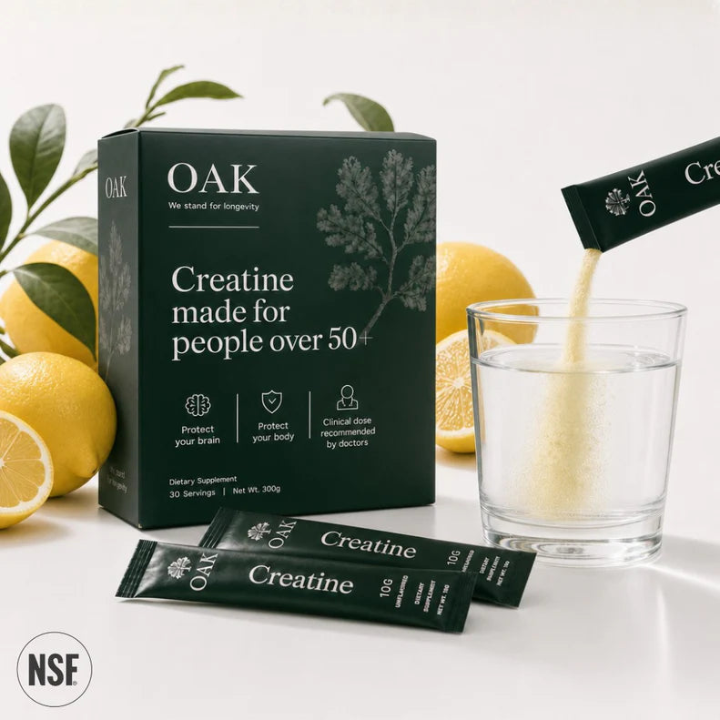 OAK Creatine • Organic Lemon