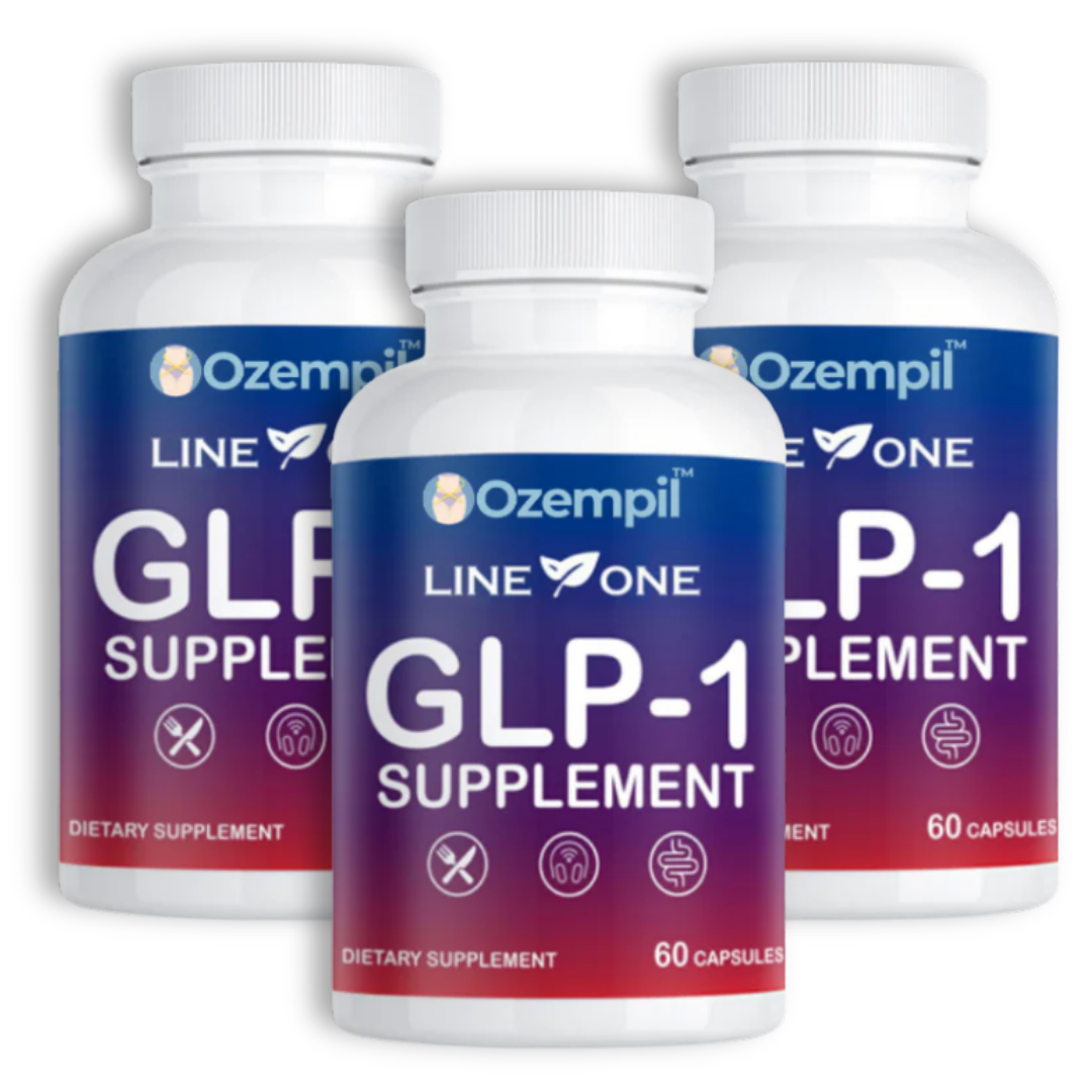 Ozempil three-bottle pack, 180 capsules