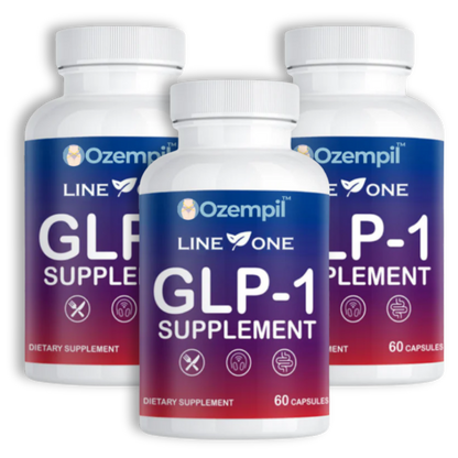 Ozempil three-bottle pack, 180 capsules